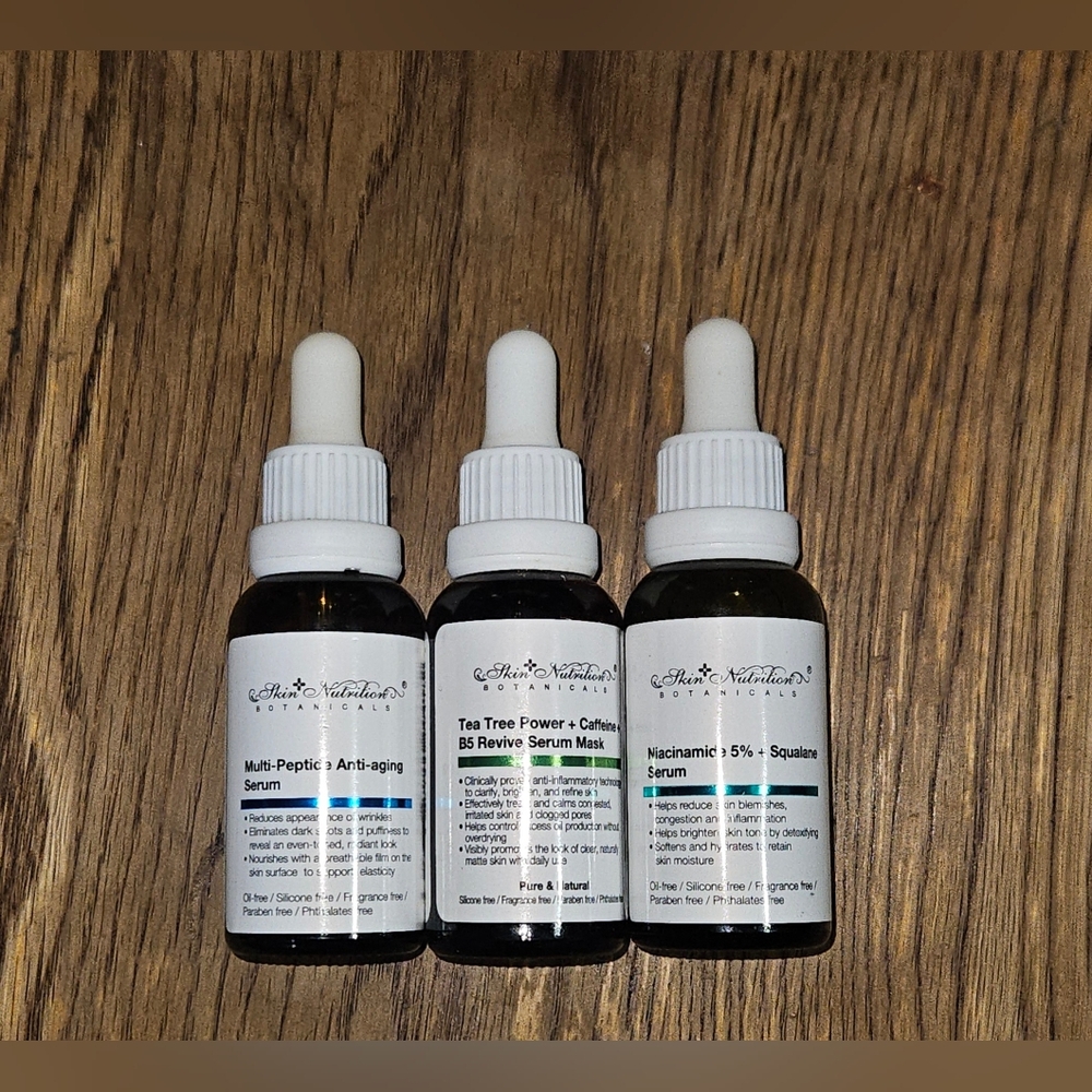 Skin Nutrition Botanicals- Multi Peptide + Niacinamide & Squalane & More BNIB